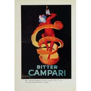  1969 Print Bitter Campari Imp Leonetto Cappiello   1969 