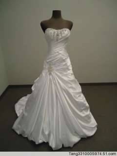 New white/ivory wedding dress Bridesmaid dress size 4 6 8 10 12 14 16 
