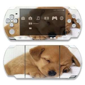  Sony PSP Slim 2000 Decal Skin   Animal Sleeping Puppy 
