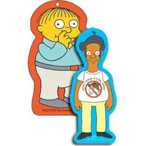  The Simpsons   Ralph Wiggum and Apu   Air Freshener 2 Pack 