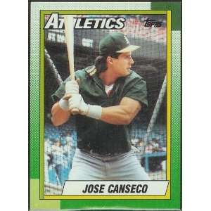  1990 Topps #250 Jose Canseco [Misc.]