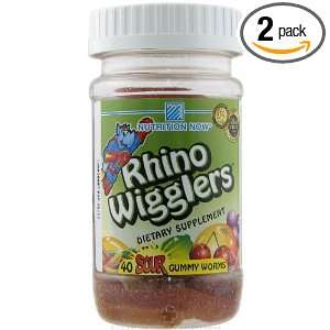  Rhino Wigglers, 40 Count Bottles (Pack Of 2) Health 