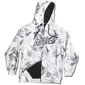   Answer Racing Youth Tubes Zip Up Hoody   Youth Large/White Automotive