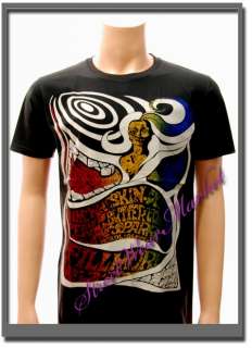 Woodstock Festival music & art rock men T shirt Sz L  