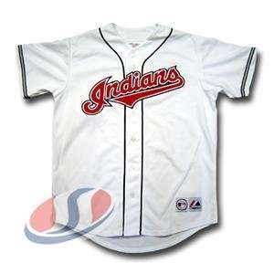  Cleveland Indians MLB Replica Team Jersey (Home) (Medium 