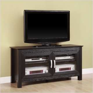 Home Loft Concept Columbus 44 inch. Wood TV Console in Black WLK1107 