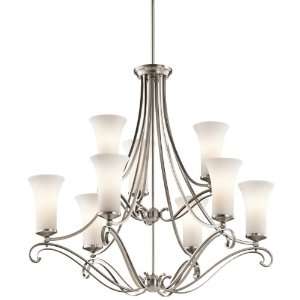   42704CLP Chandelier 9Lt Classic Pewter Wickham