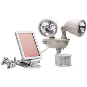  Solar Dual Head LED Motion Activated Security Spotlight 