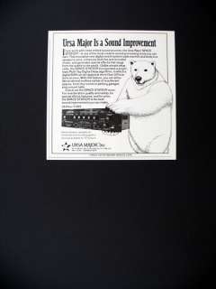 Ursa Major Space Station Digital Reverb 1980 print Ad  