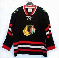 Chicago Blackhawks Vintage Knit Sweater Jersey M Hockey Heritage 
