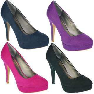 Womens Heels Shoes Pumps Houston Style All Size Color Blue Purple Pink 