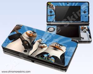 Nintendo 3DS Skin Vinyl Decal   Madagascar Penguins #2  