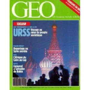 Géo n°108, février 1988  Exclusif cent photographes ce jour la en 