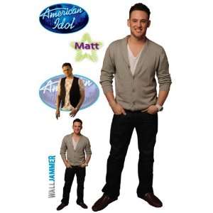 American Idol Matt Giraud 3x2 Foot Wall Graphic