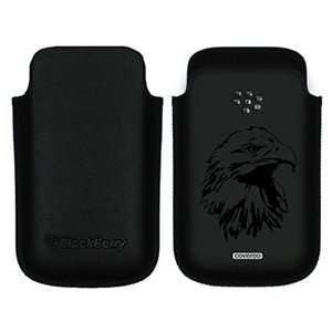  Eagle on BlackBerry Leather Pocket Case  Players 