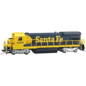  Bachman   B23/B30 7 Diesel Santa Fe #6380 HO (Trains 