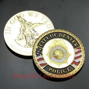  City of Denver Police Dept. Challenge Coin 672 Everything 