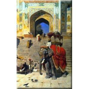   Mathura 19x30 Streched Canvas Art by Weeks, Edwin Lord