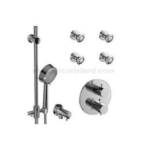  Riobel KIT#2TMC Â½ Thermostatic system with hand shower 