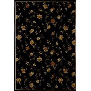   Symphony Sy 501 Black 7 10 X 10 7 Area Rug Furniture & Decor