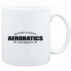  Mug White  Honor Student Aerobatics University  Sports 