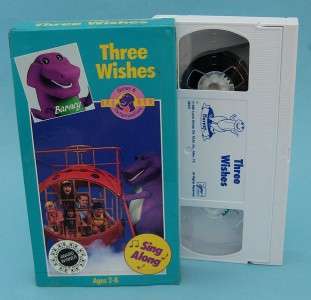 Barney and the Backyard Garg VHS   Three Wishes   Sandy Duncan  