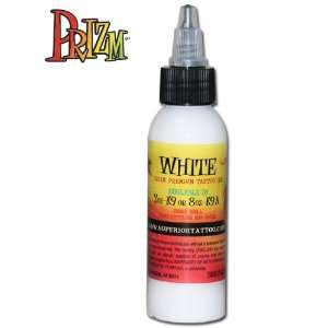  Prizm White Tattoo Ink 2 Ounce Bottle 