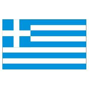  GREECE HELLENIC REPUBLIC BLUE WHITE CHRISTIANITY FLAG Automotive