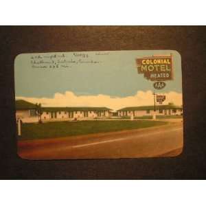   Motel, Chatham Ontario Canada 50s Postcard not applicable Books