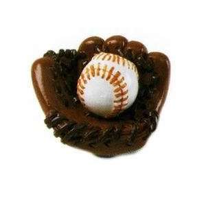  Laurey 83030 Brown Whim Z s Resin Baseball and Glove Knob 