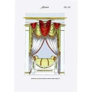   on 20 x 30 stock. French Empire Alcove Bed No. 22