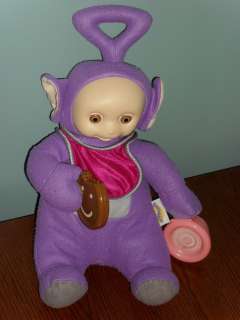 15 plush Purple TELETUBBIES TINKY WINKY talking doll  