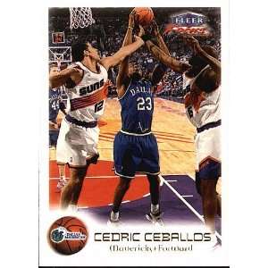  2000 Fleer Cedric Ceballos # 37