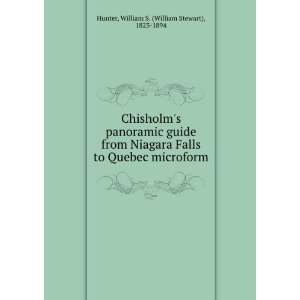  Chisholms panoramic guide from Niagara Falls to Quebec 