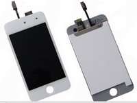 iPod Touch 4th Gen White LCD Screen & Digitizer with Glass Panel White 