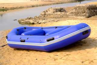 2mm PVC 12 inflatable boat white water river raft BL  