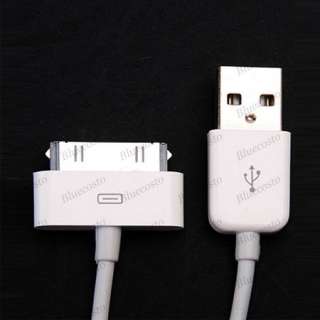 USB Data Sync Cable Charger For iPhone 4S 4 3GS 3G iPod Touch 4 Nano 