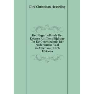   Taal in Amerika (Dutch Edition) Dirk Christiaan Hesseling Books