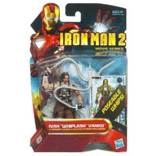 Iron Man 2 Movie 4 Inch Action Figure #14 Ivan Whiplash Vanko Mickey 