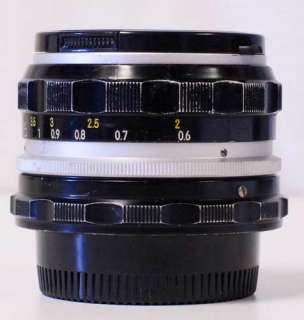 Nikon Nikkor H 50mm F2 manual focus standard SLR lens  