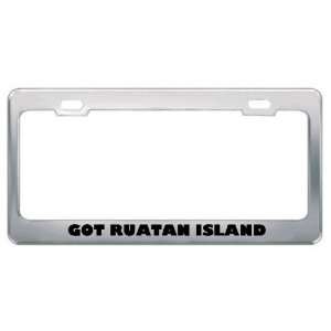  Got Ruatan Island Agouti? Animals Pets Metal License Plate 