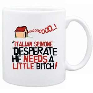New  My Italian Spinone Is Desperate   Mug Dog 