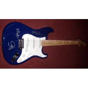  THE POLICE signed AUTOGRAPHED new GUITAR *proof 