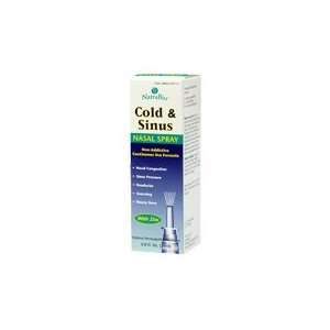  Cold And Sinus Nasal Spray   .8 oz., (Natra Bio) Health 