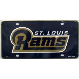  St Louis Rams License Plate Frame NFL 