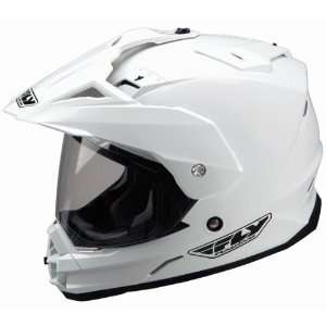 Fly Racing Trekker White Helmet   Color  white   Size 