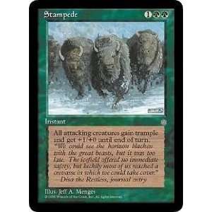    Stampede (Magic the Gathering  Ice Age Rare) Toys & Games