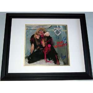 Twisted Sister Autographed Signed Framed Album & Proof
