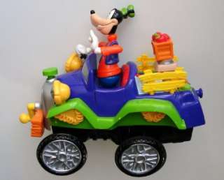Disney Mattel Goofy Jalopy Wild Crazy Bumpy Truck Ride  