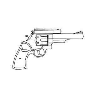 Aimtech S&W K/L/N FACTORY DRILLED BLACK Integrated Manually Adjustable 